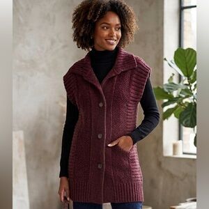 Vintage Miss Sixty Italian Knit Vest- Made in Italy - Y2K Sweater